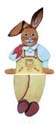 wholesale decor rabbit with chief modeling decor pattern