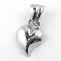 wholesale trendy pendant with sterling silver heart design