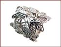 wholesale ring with leaf pattern