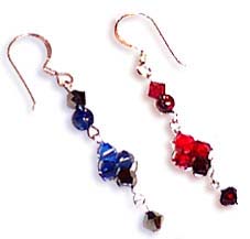 Cool fashion jewelry gift store supply assorted beaded Bali fashion hook earring 