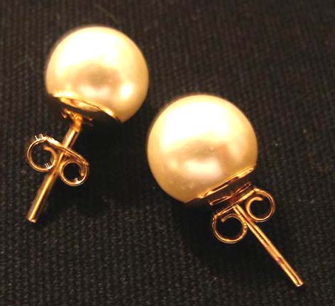 Bridal earring gifts wholesaler supply mother of pearl wedding earrings 