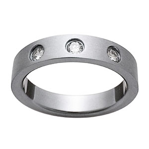 Modern sterling silver ring with clear cz design wholesale ring company online