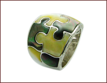 China jewelry supplier supply wholesale designer puzzle ring
