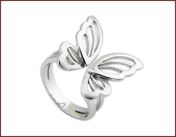 Wholesale teen's butterfly ring from China manufacturer exporter importer