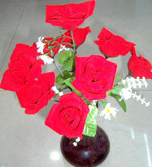  Importer from China supply wholesale realistic silk flowers gifts and home decor  