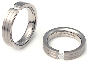 Affordable sterling silver gemstone ring supply titanium wedding ring